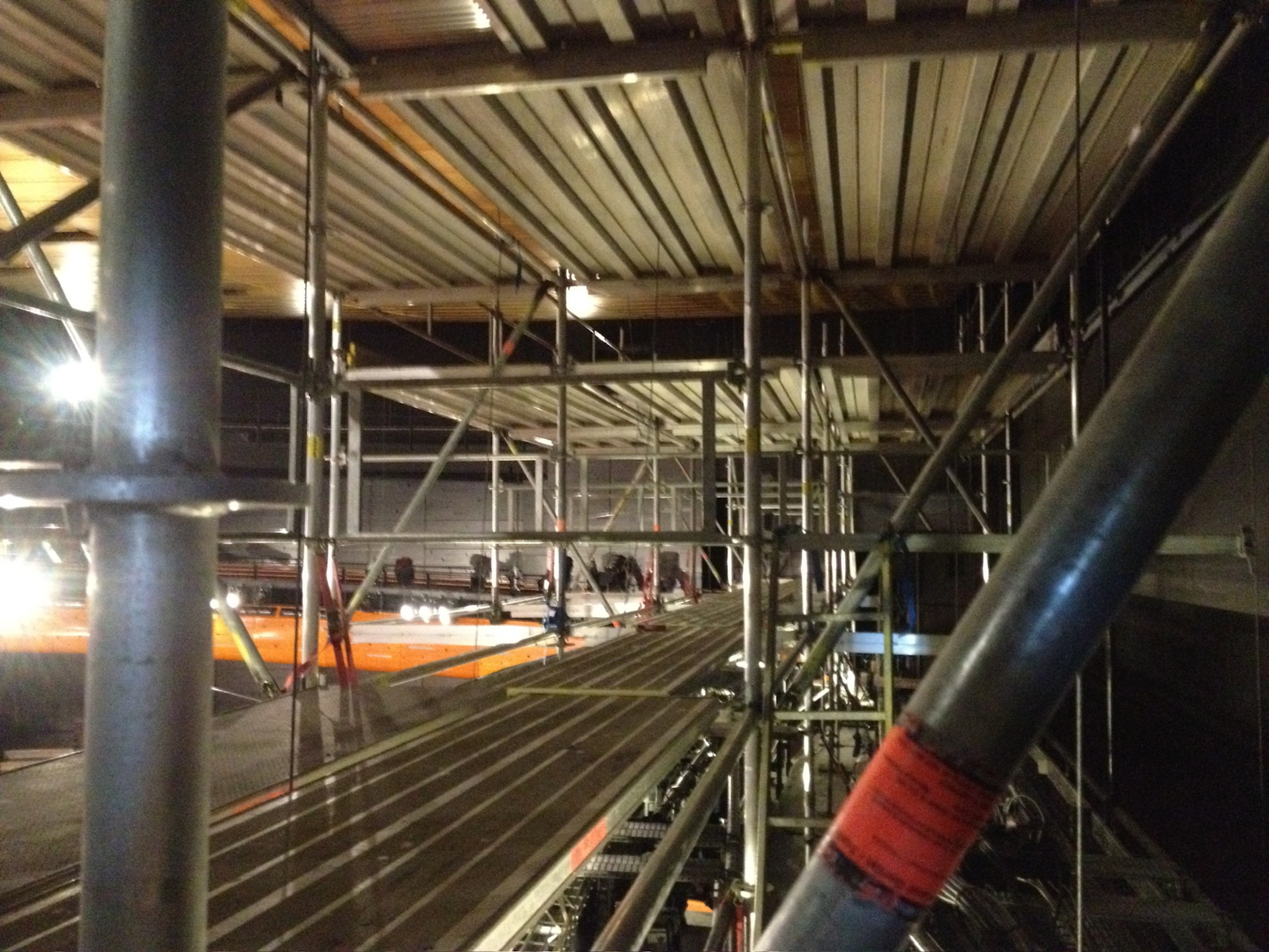 Stillad ved renovering af Operaens Store Scene